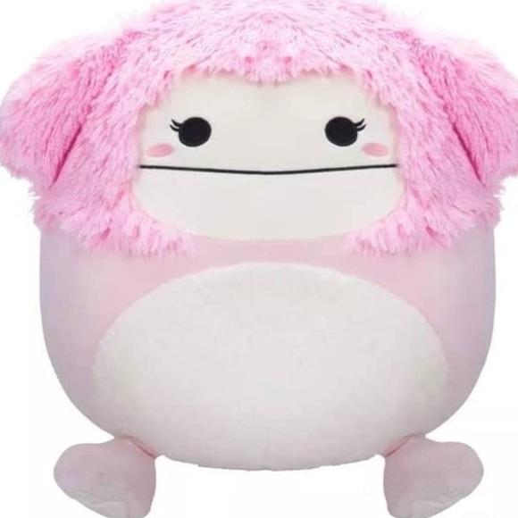 SQUISHMALLOWS Rare 20”Brina The Pink Big Foot! - Picture 1 of 2
